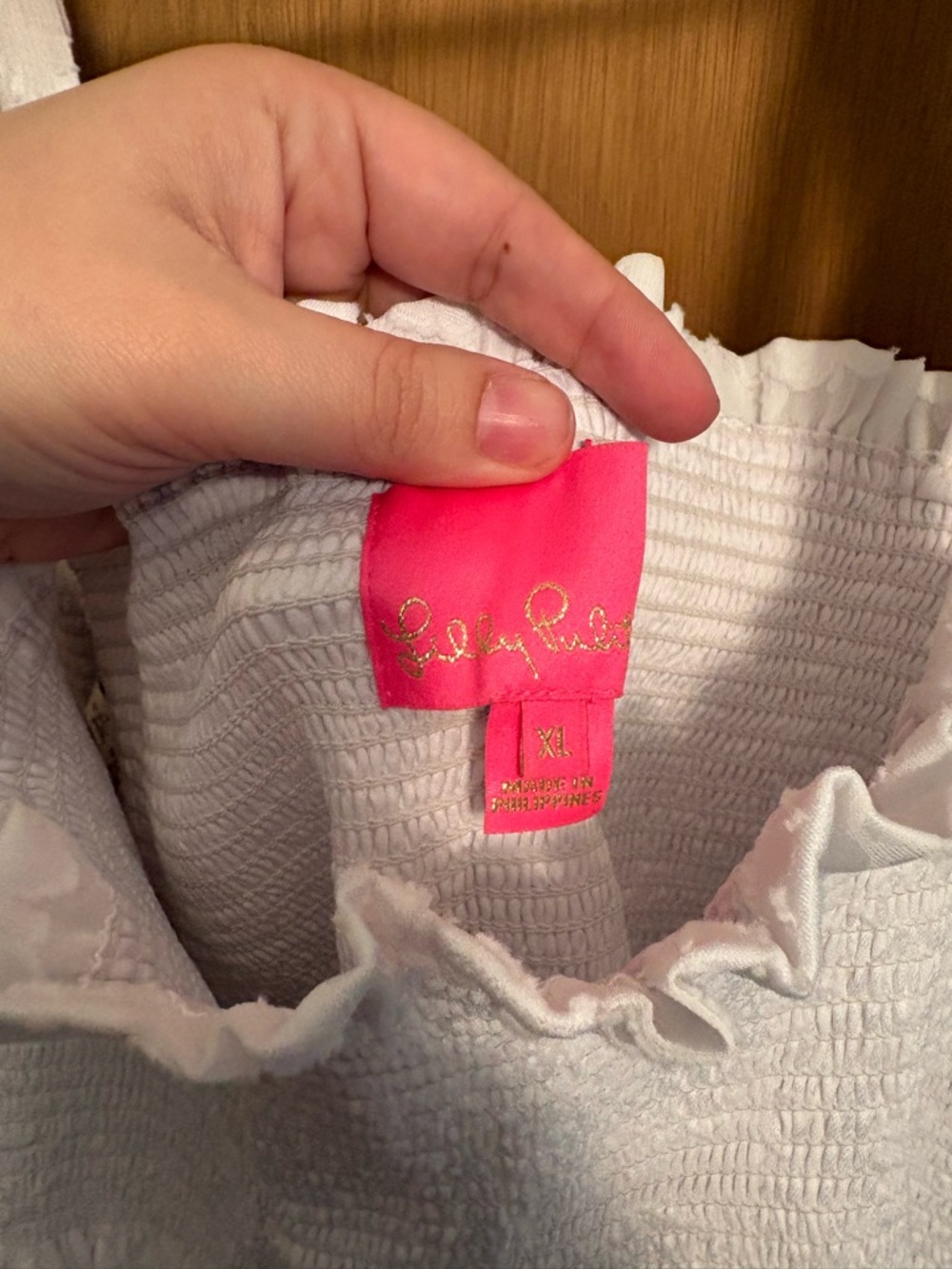 Lilly Pulitzer White Eyelet Maxi Dress - Picture 2 of 2